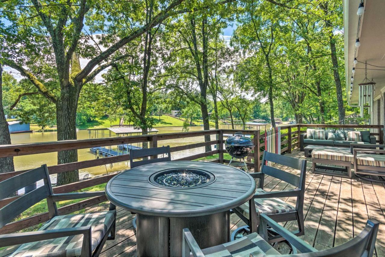 Lakefront Hot Springs Home With Updated Deck And Dock! Exterior foto