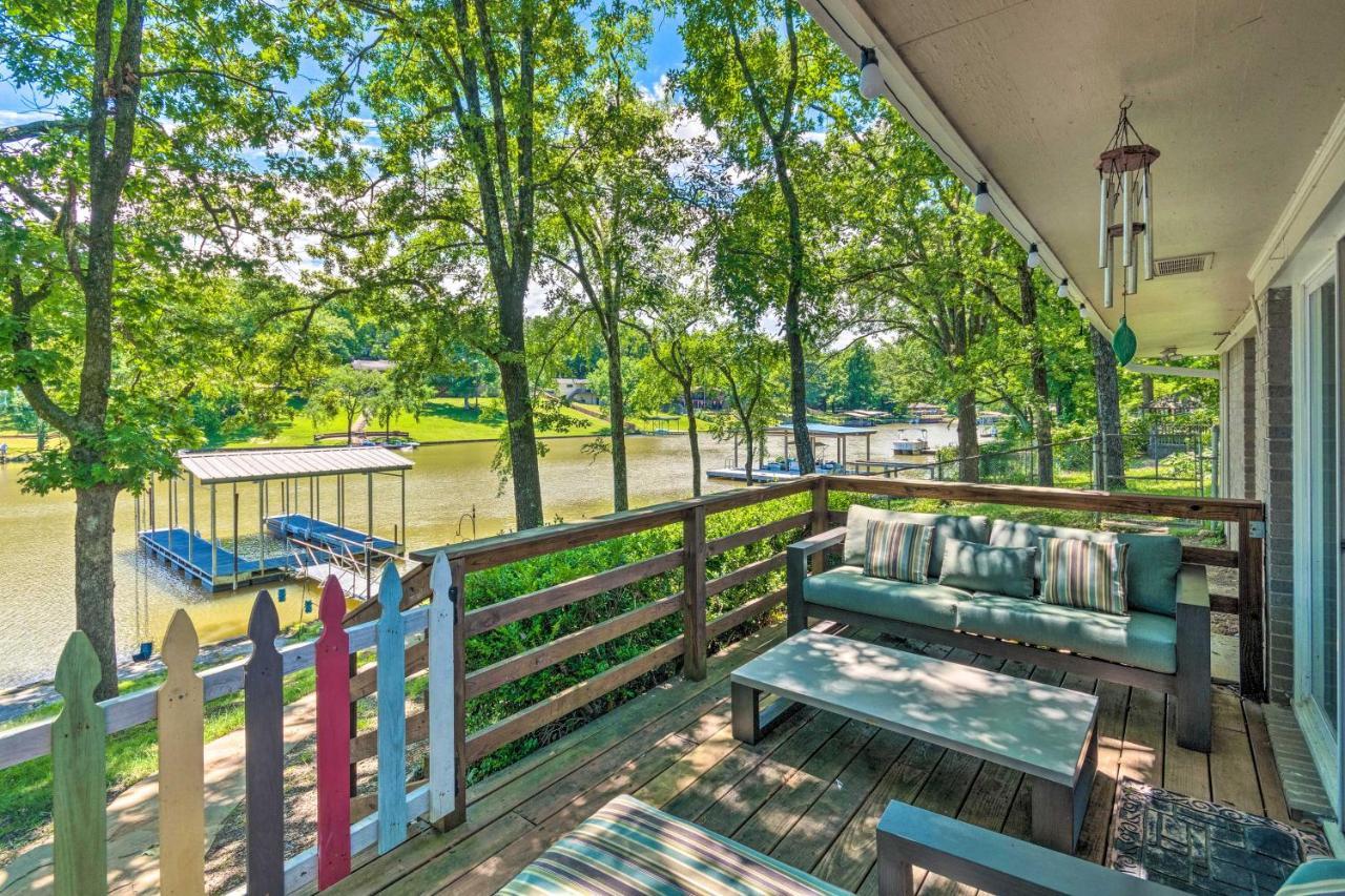 Lakefront Hot Springs Home With Updated Deck And Dock! Exterior foto