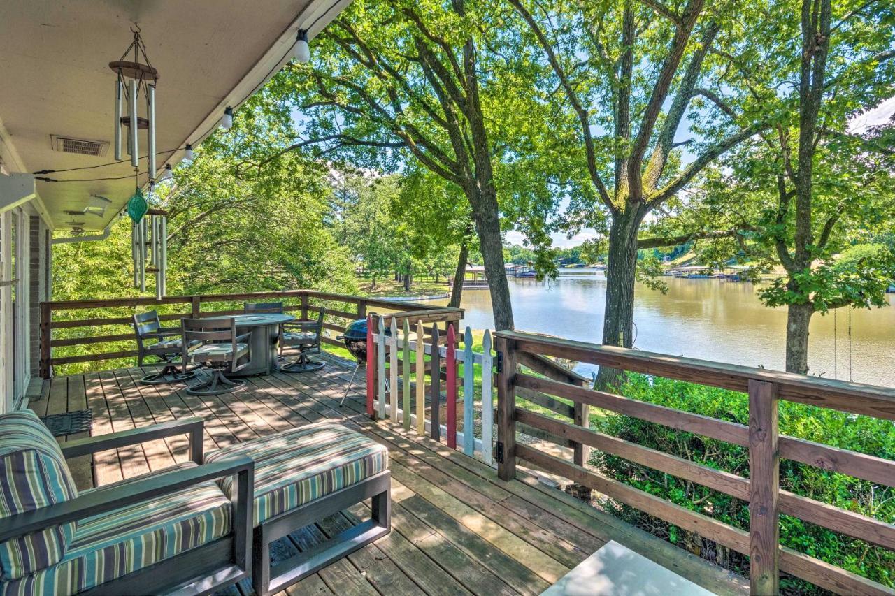 Lakefront Hot Springs Home With Updated Deck And Dock! Exterior foto